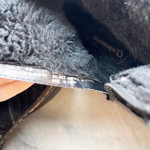 BARETRAPS Amelya Snow Booties Ruched size 8 - Picture 8 of 11